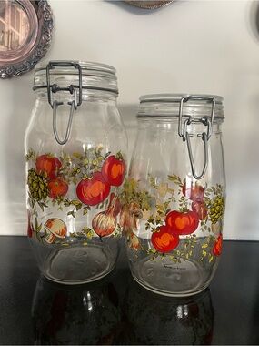 Vintage Arc France Spice of Life jars